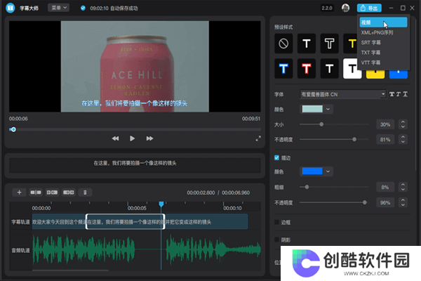 字幕大师优化版