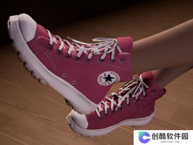《inZOI》匡威粉色高帮鞋服装分享