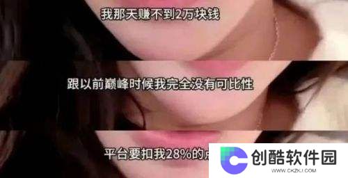 千万女网红称现在赚的太少，和巅峰时没有可比性，直言自己打算退网
