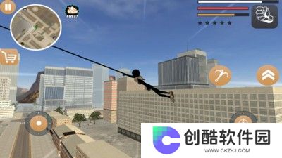 火柴人绳索英雄2老版本