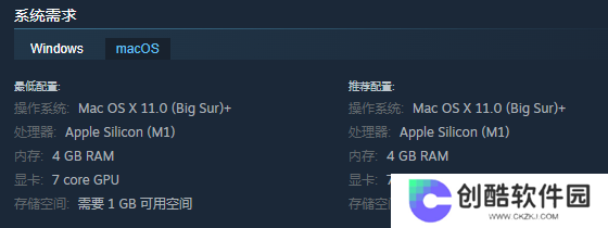 《赛菲莉娅》游戏配置要求介绍